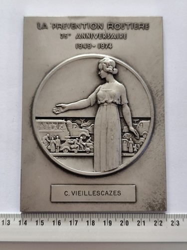 Medaille plaque ans - medaille,