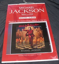 Michael Jackson PLV mobile BOTDF Cardboard Hanging Display PROMO 1997