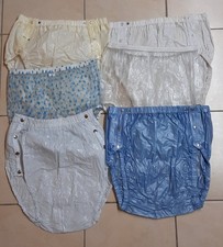 6 Culottes plastique ABDL windelhose neuves