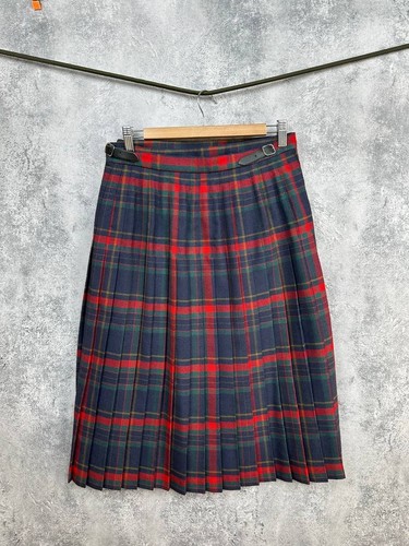 Jupe kilt plissée tartan - kilt, en