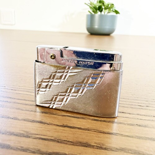 Briquet vintage silver - briquet,