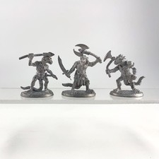x3 Figurine Ral Partha Métal