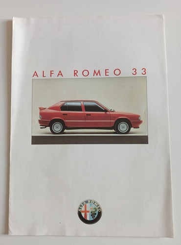 Ancienne brochure alfa romeo - ancienne,
