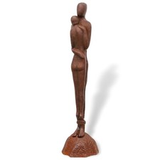 Sculpture statuette figure mariage couple amour jardin style antique 65cm (e)