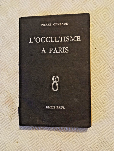 Occultisme paris pierre - occultisme,