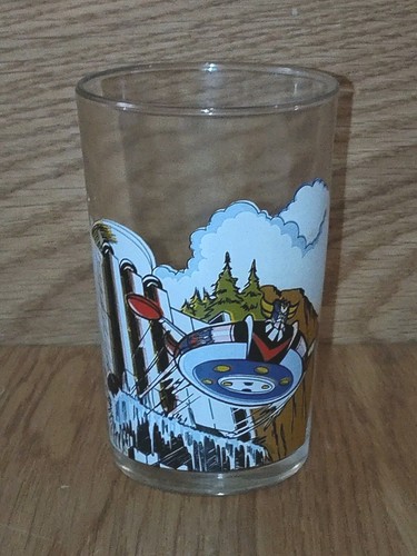 Verre moutarde robot goldorak - moutarde,