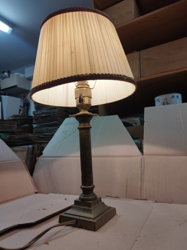 Lampe bureau fer doré - lampe, de