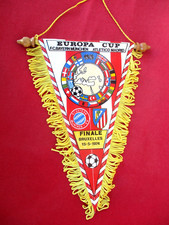 BAYERN MUNCHEN ATLETICO MADRID 1974 FINALE COUPE CHAMPIONS C1 fanion pennant