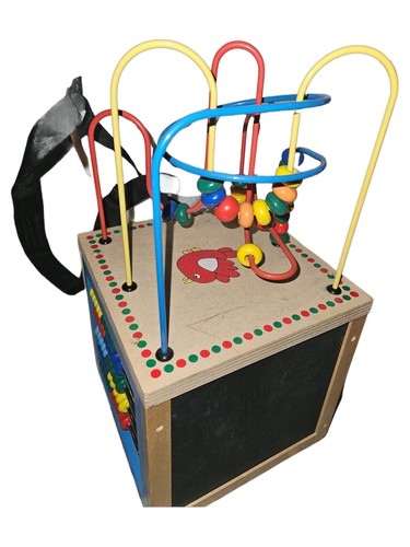 Cube activité bois - d'activité, en