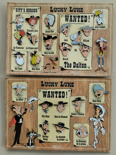 Lot pin lucky luke 2 - de,