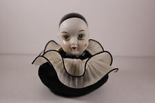Pierrot La lune Buste  Poupée Vintage Porcelaine  ??
