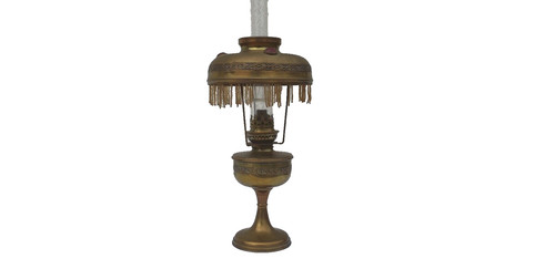 Ancienne lampe pétrole - à,