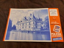 Buvard  Mazda Château Azay le Rideau