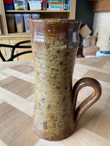 Vase avec anse grès - en,
