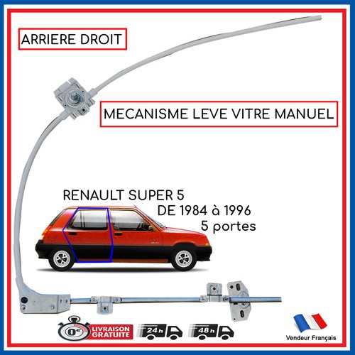 Mecanisme leve vitre arriere - mecanisme,