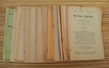 Ancien fascicule, club Alpin section Lyonnaise, ancienne revue Alpine, collector