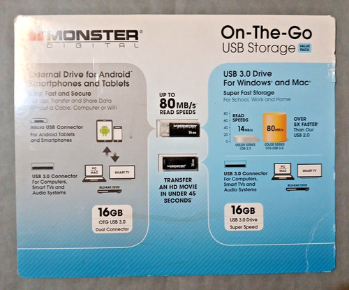 Monster digital the usb - go,