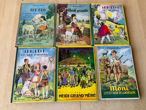 Lot livres johanna spyri - lot,
