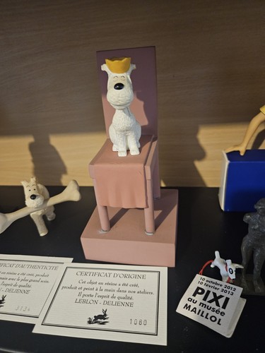 Figurine tintin kuifje leblon - tintin,