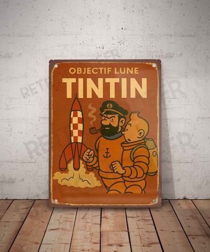 Plaque métal vintage - , objectif