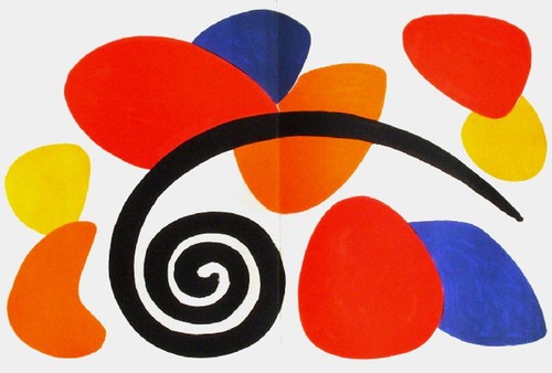 Alexandre calder lithographie - calder,