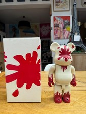 bearbrick bloody hiroto throat 400% 2003 medicom toy