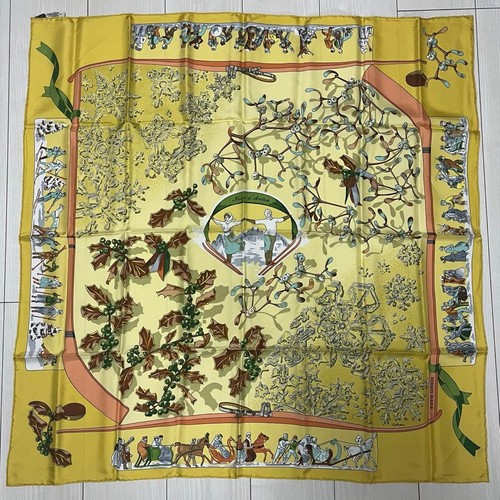 Hermes neige antan carre - neige, d'antan