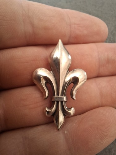 Ancienne broche métal - ancienne,