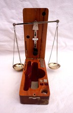 Ancien Trebuchet Balance Précision Fine Voyage HAIGIS Type 19631  Horlogerie