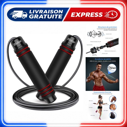 Corde sauter réglable - corde, à