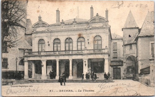 Nevers carte postale - 58,