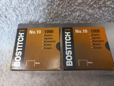 Lot De 2 Boites De 1000 Agrafes  N°10 Bostitch Stanley...........2387