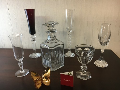 Lot verres 1 papillon - verres,,