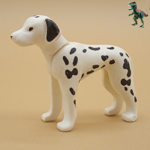 Playmobil animal dalmate - playmobil-animal, dalmate-blanc