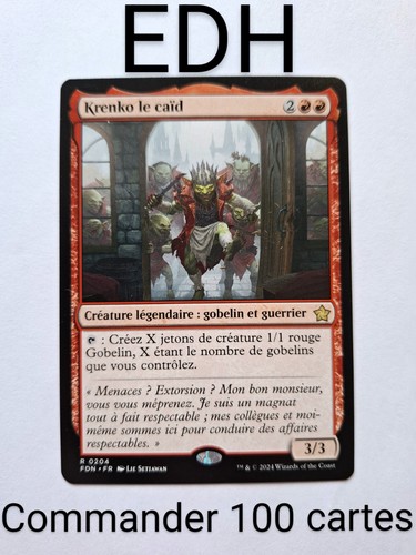 Mtg commander deck gobelin - mtg,