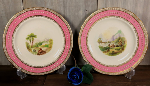 Paire assiette ancien - assiette,
