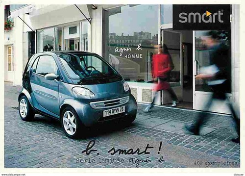 Carte postale automobiles - -,