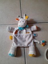 DOUDOU PLAT GIRAFE TEX