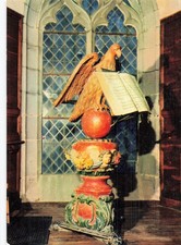 15 SAINT FLOUR LUTRIN BOIS POLYCHROME