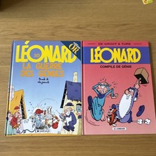 Lot 2 BD Léonard : La Guerre