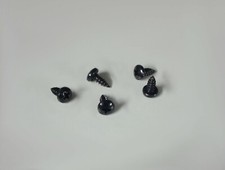 5X Vis En Tôle 4,2X9,5 Tête Fraisée Noire Zinguée 7981 De Würth