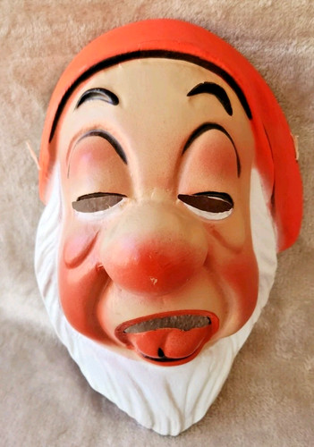 Ancien masque carnaval dormeur - ancien,
