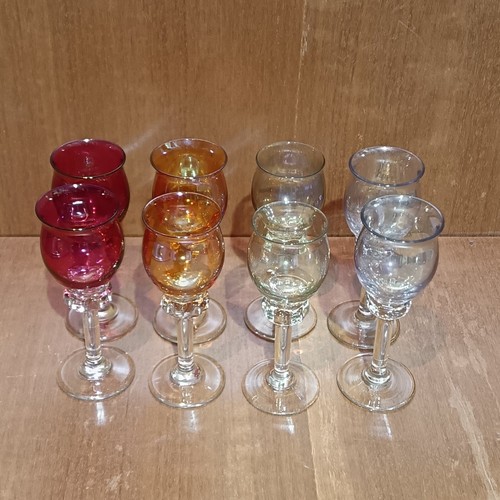 Verres cristal sur - cristal, pied