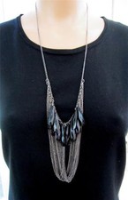 GUN METAL CHAIN with BLACK