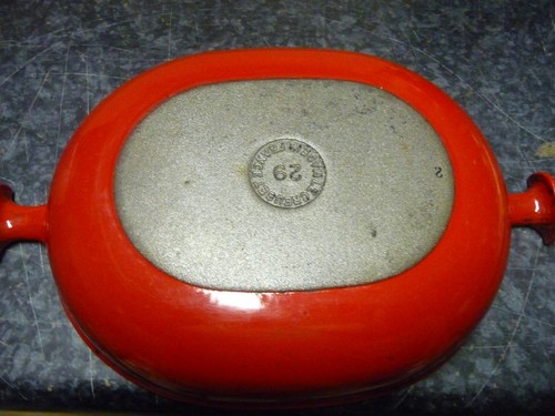Plat creux ovale fonte le - creux,