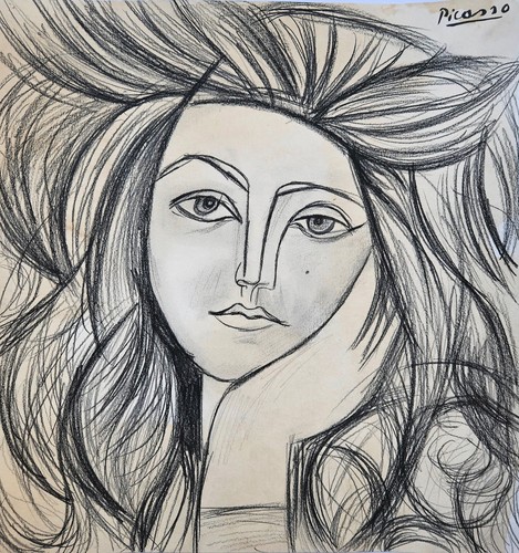 Tableau ancien signé picasso - signé,