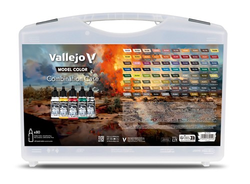 Vallejo 70254 model color set - color,