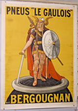 Affiche ancienne auzolle - ancienne,
