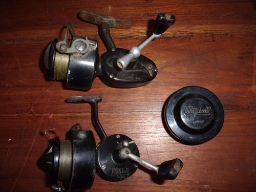 Ancien moulinet peche - x,