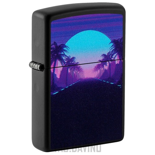 Zippo briquet sunset black - zippo,